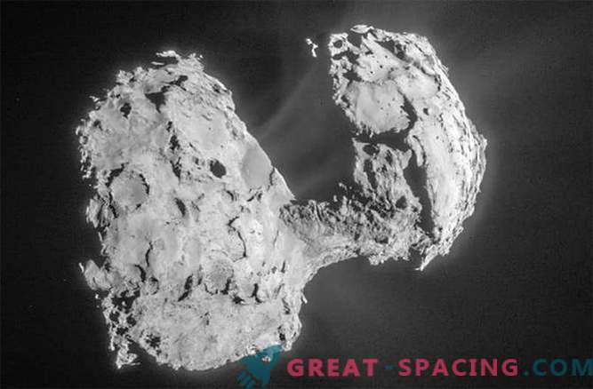 Comet Churyumov / Gerasimenko var sastāvēt no oļiem