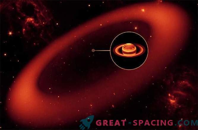 Jaunizveidotais Saturnas gredzens aptver gāzes gigantu
