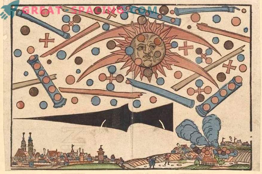 Kāda spilgta gaisma Nirnbergā tika novērota 1561. gadā. Liecinieku stāsti un ufologu versijas