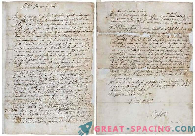 Atrasts zaudēts vēstules Galileo. Vai zinātnieks mēģināja mīkstināt konfrontāciju ar baznīcu?