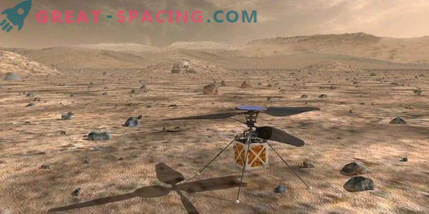 NASA plāno nosūtīt mini helikopteru uz Marsu