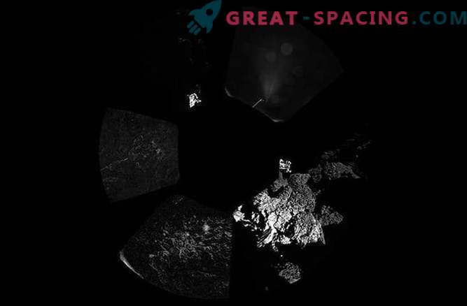 Tika iegūtas pirmās fotogrāfijas no kometa Churyumov-Gerasimenko no Phil izkraušanas moduļa
