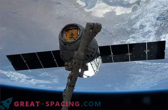 O Dragão Oriental visitou a estação espacial internacional