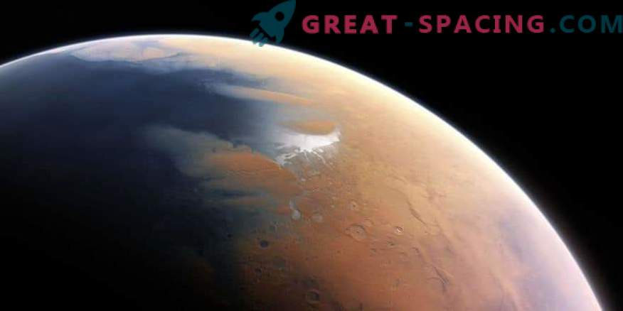 Šķidrs ezers slēpjas zem Marsa ledus garozas