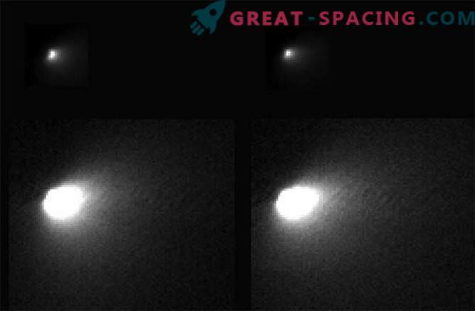 NASA kosmosa kuģi, kas nosūtīti uz Zemi, pirmās fotogrāfijas no komēta Siding Spring