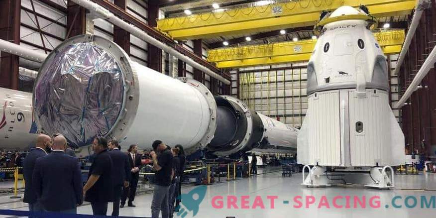 NASA un SpaceX gatavojas marta testa uzsākšanai