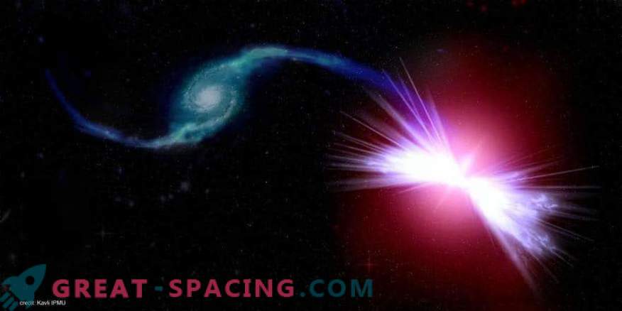 Sīkāka informācija par melno caurumu un galaktiku veidošanos