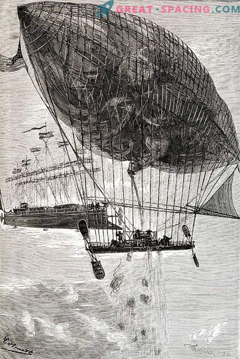 Noslēpumains gaisa kuģis vai neidentificēts objekts. Ko liecinieki aprakstīja 1896. gadā