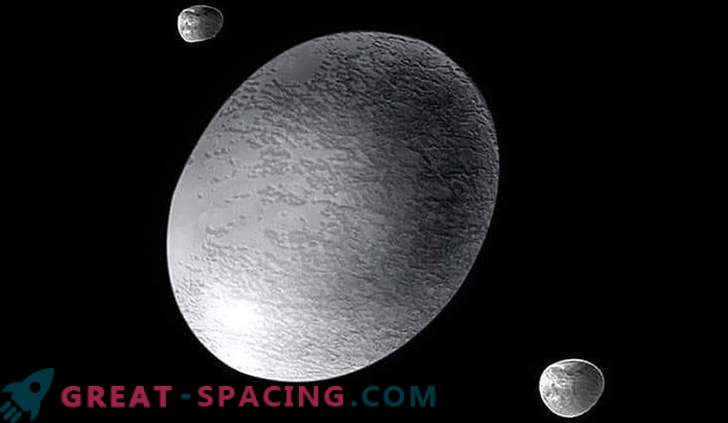 Krūmu planētas Haumea dīvainība