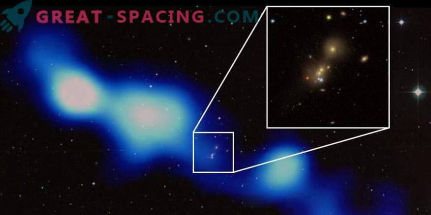 Indian astronomers have found a giant radio galaxy