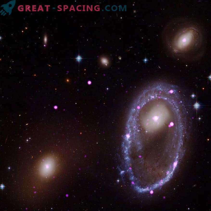 Galaktikā ir neparasts gredzens rentgena staros