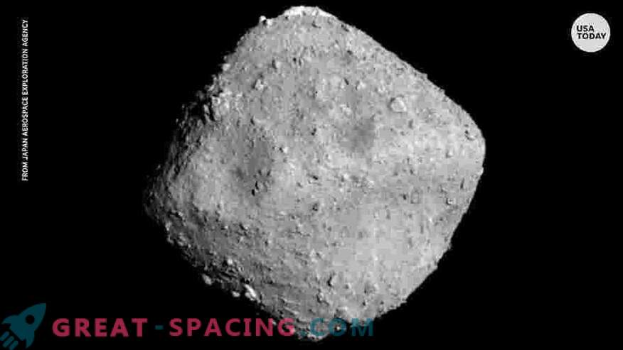 Bennu asteroīda virsmas ūdens pazīmes