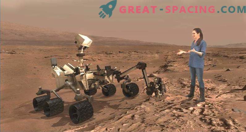 Kā Buzz Aldrin ieguva virtuālu pastaigu uz Marsu