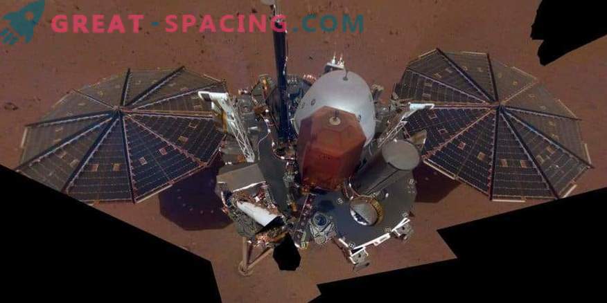 Pirmā InSight Marsa nosēšanās platforma