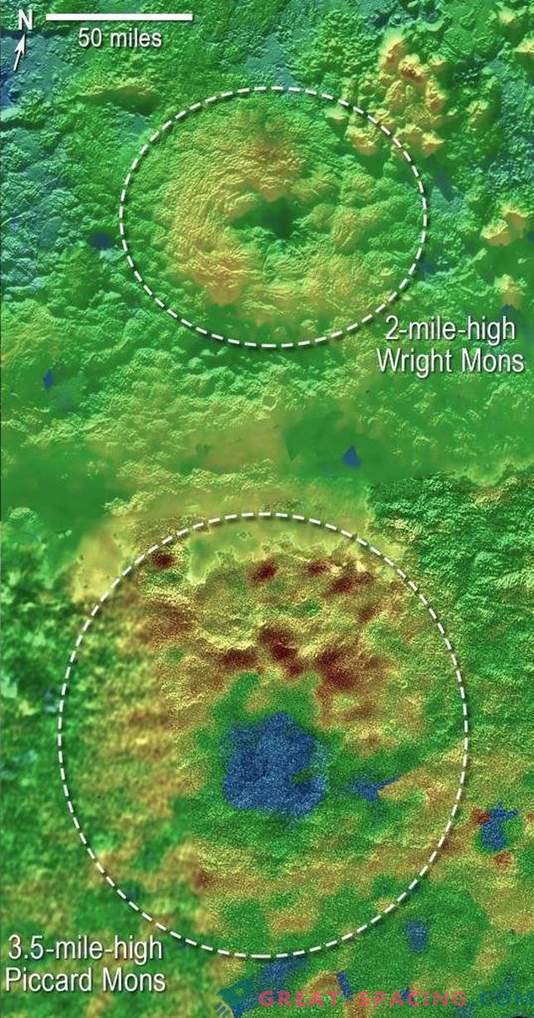 Dīvaini kalni uz Plutona var būt ledus vulkāni