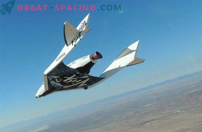 SpaceShipTwo crashed testa lidojuma laikā