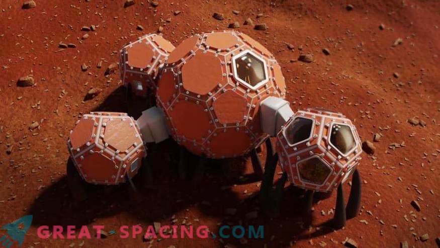 Kas izskatīsies kā kolonija uz Marsa. Mēs piedāvājam 3 iespējas