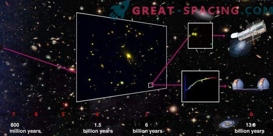 “Tipiskā” galaktika palīdz pētīt reionizācijas laikmetu