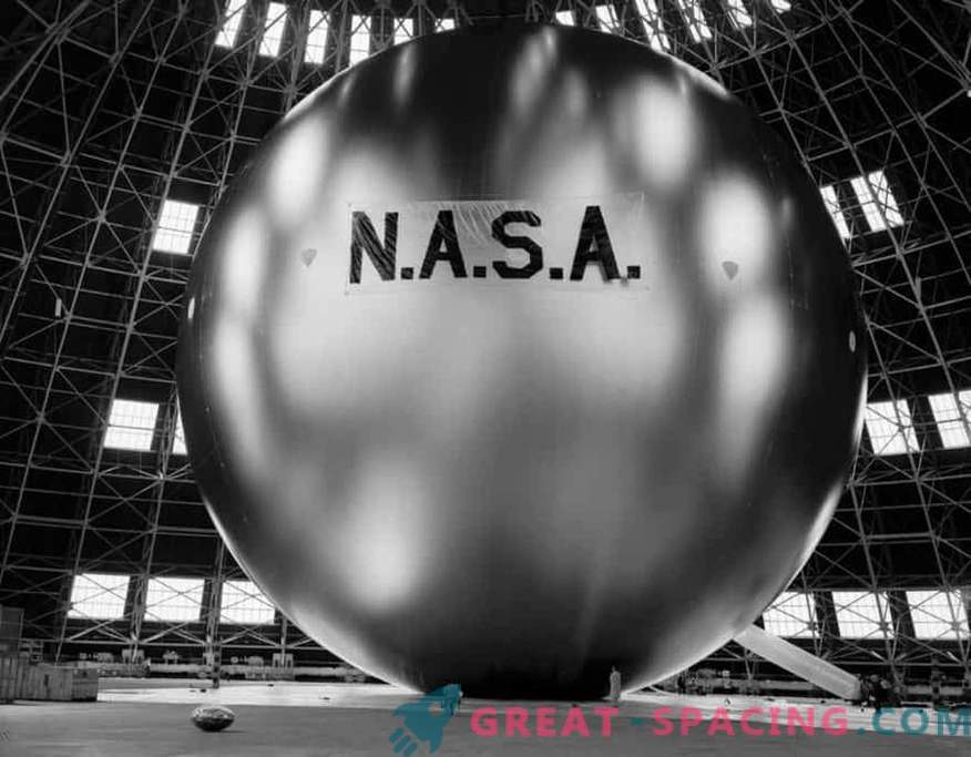Pirmais sakaru satelīts bija milzīgs balons