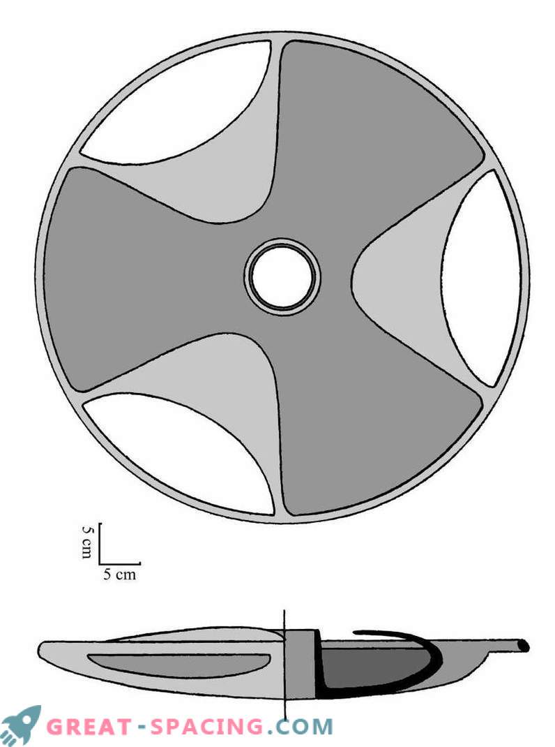 Ufologi uzskata, ka Sabu disks var būt senais lidojoša apakštase