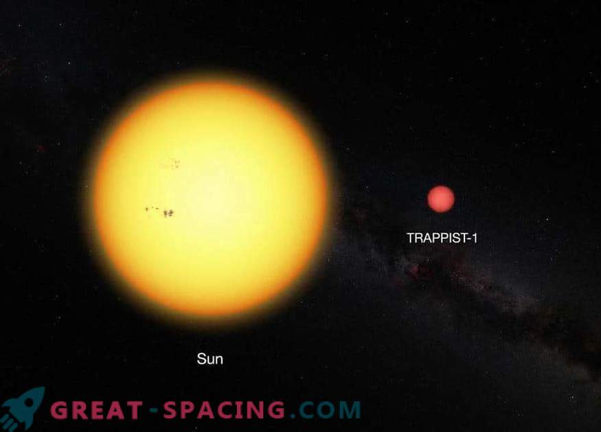 Planētas TRAPPIST-1 var saturēt ūdeni