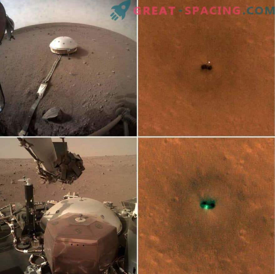 Jaunas fotogrāfijas no InSight Mars aparāta