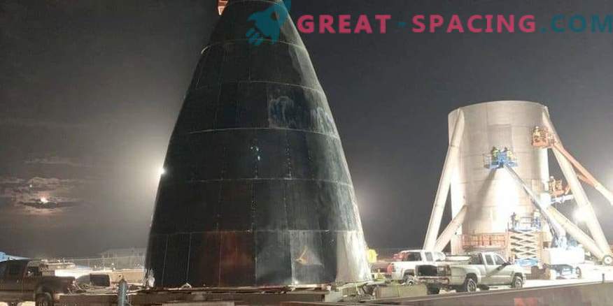 Išsami informacija apie naujos kartos SpaceX paleidimo sistemą