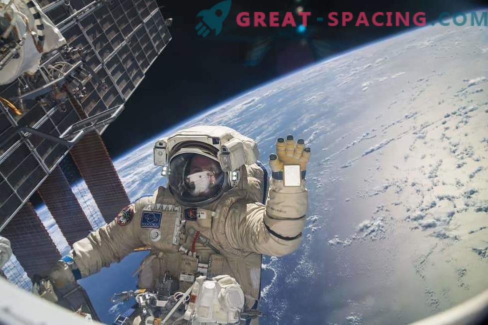 Īpašs kosmosa ceļš kosmosa stacijā: foto