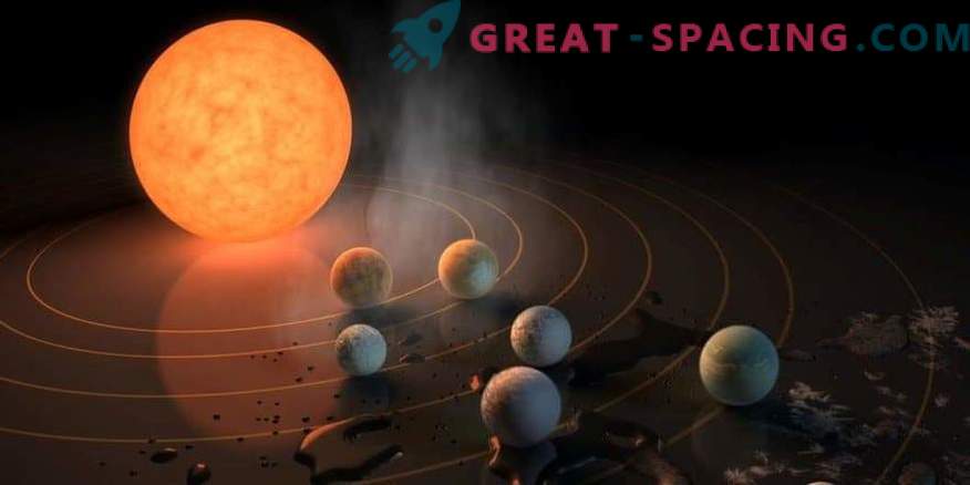 Kā 7 planētas veidojās ap TRAPPIST-1?