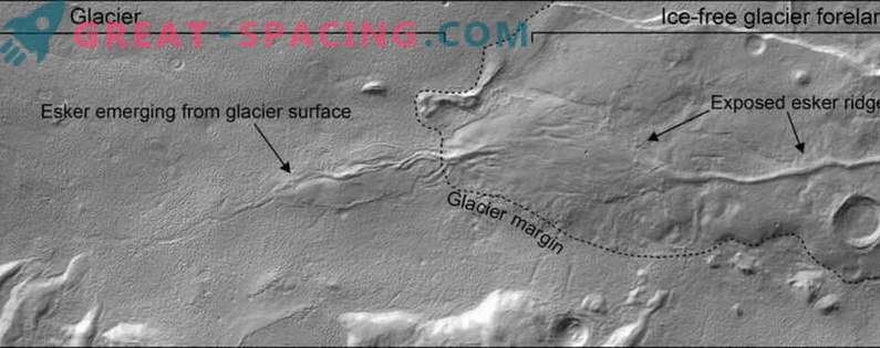 Pēdējā ūdens plūsmas pēdas tika konstatētas Marsa