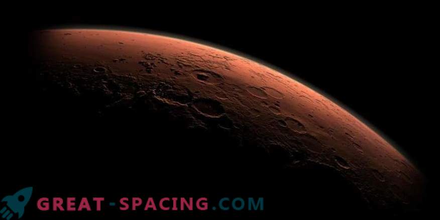 Pēdējā ūdens plūsmas pēdas tika konstatētas Marsa