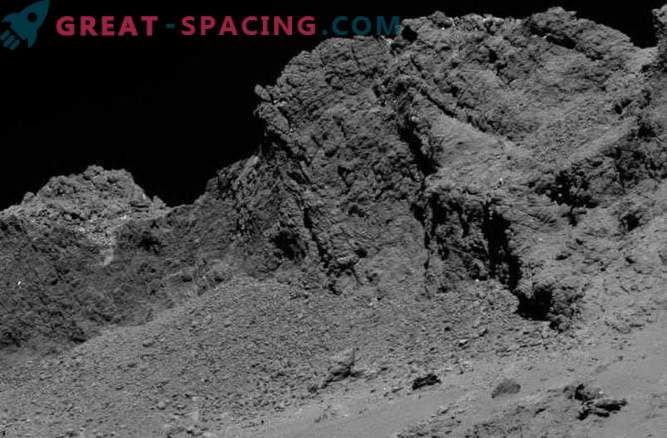 Rosetta zonde kontrolē nelaimes gadījumu uz komētas.