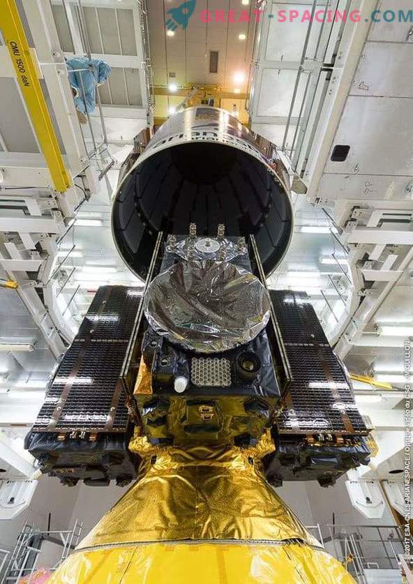 Galileo satelīti gatavojas uzsākšanai otrdien.