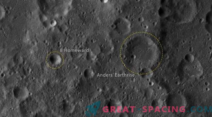 Apollo 8 nosauktie Mēness krāteri