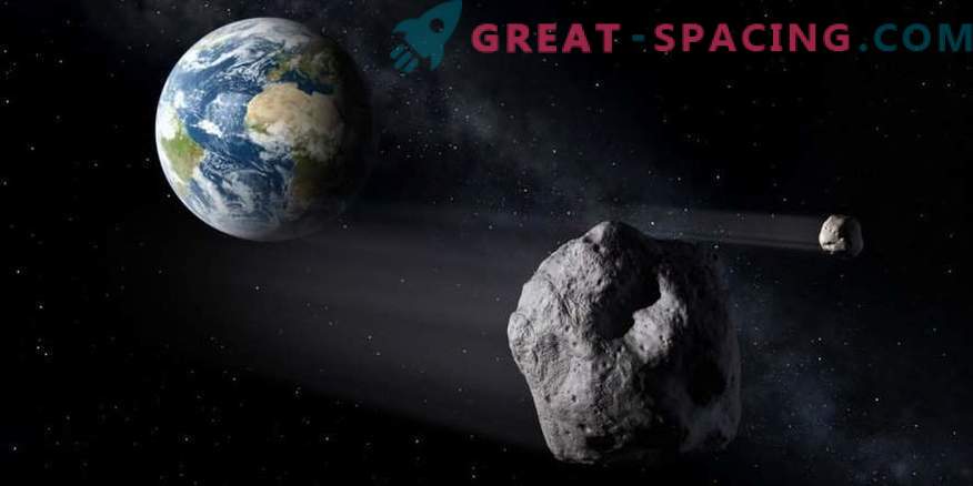 Divi satelīti pie asteroīda Florence