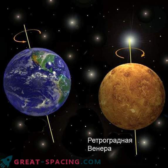 Kāpēc Venus rotē pretējā virzienā