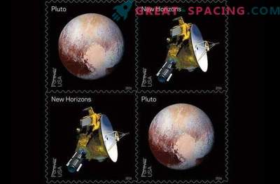 Plutón recibió nuevos sellos postales