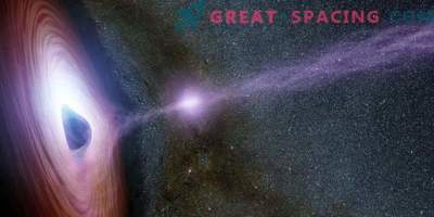 Svetlobni signali spremljajo supermasivne trke črnih lukenj