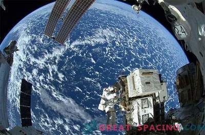 Lielisks skats no kosmosa stacijas