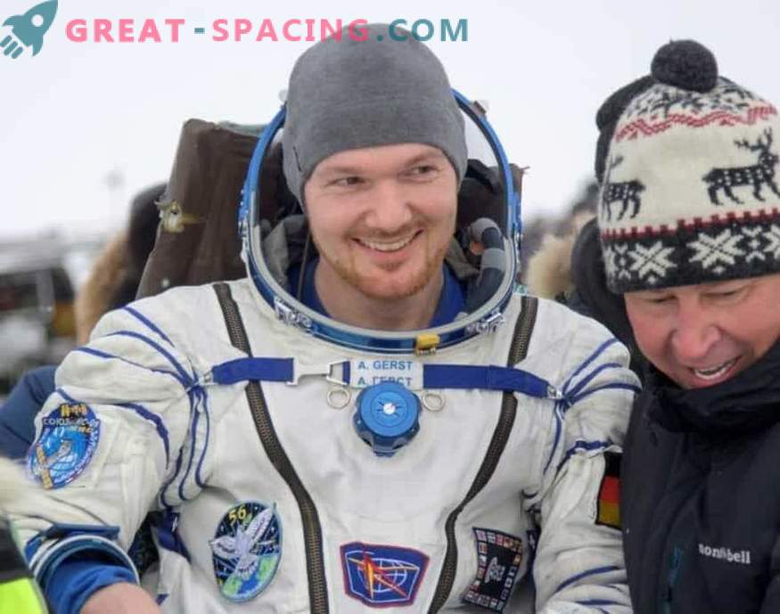 Astronauti atgriezās no ISS uz Zemi