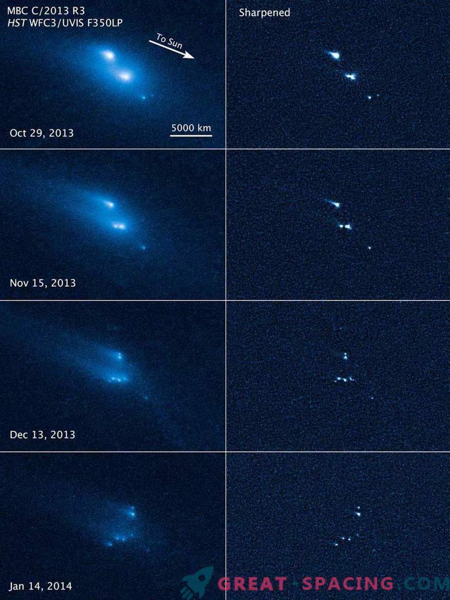 Hubble piedzīvoja asteroīda noslēpumainu sabrukumu
