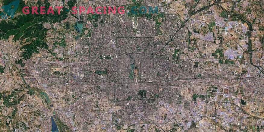 Pekina satelītu kartotēkā Sentinel-2