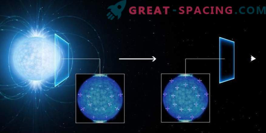 Kvantu „spokiem” ir novērots neitronu zvaigznes ekstrēmā magnētikā