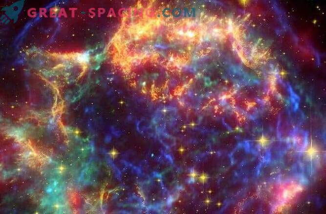 Apdullināšanas supernovā ir gāzes aploksne